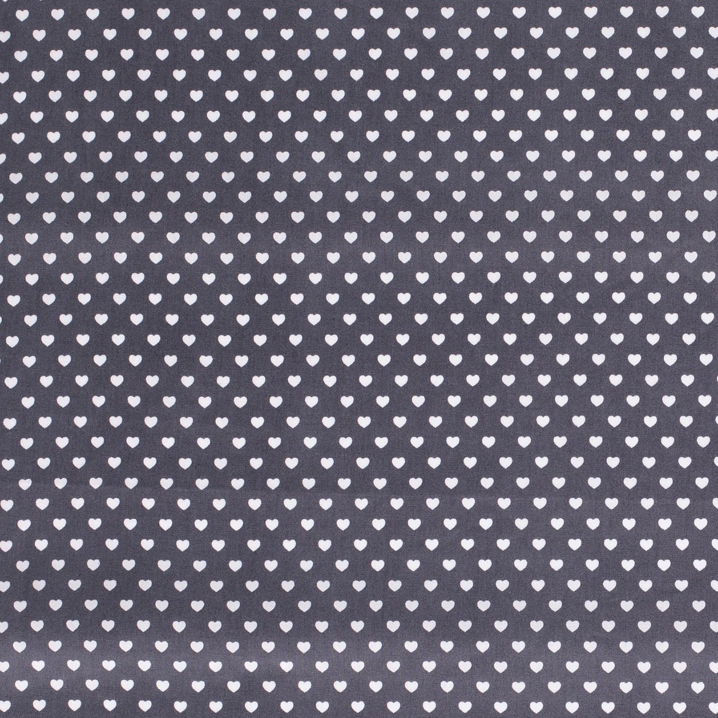 Tissu Popeline Coton Imprimé Cœur - 068