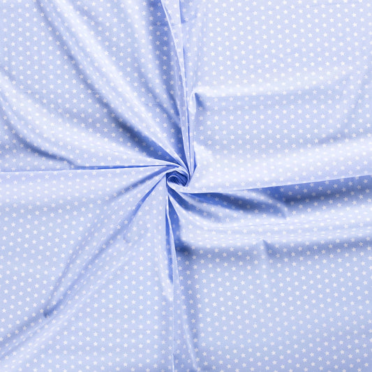 Tissu Popeline Coton Imprimé Etoile - 002