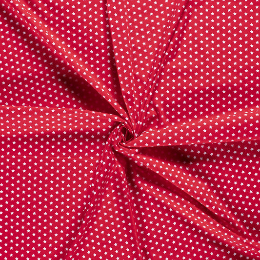 Tissu Popeline Coton Imprimé Etoile - 015