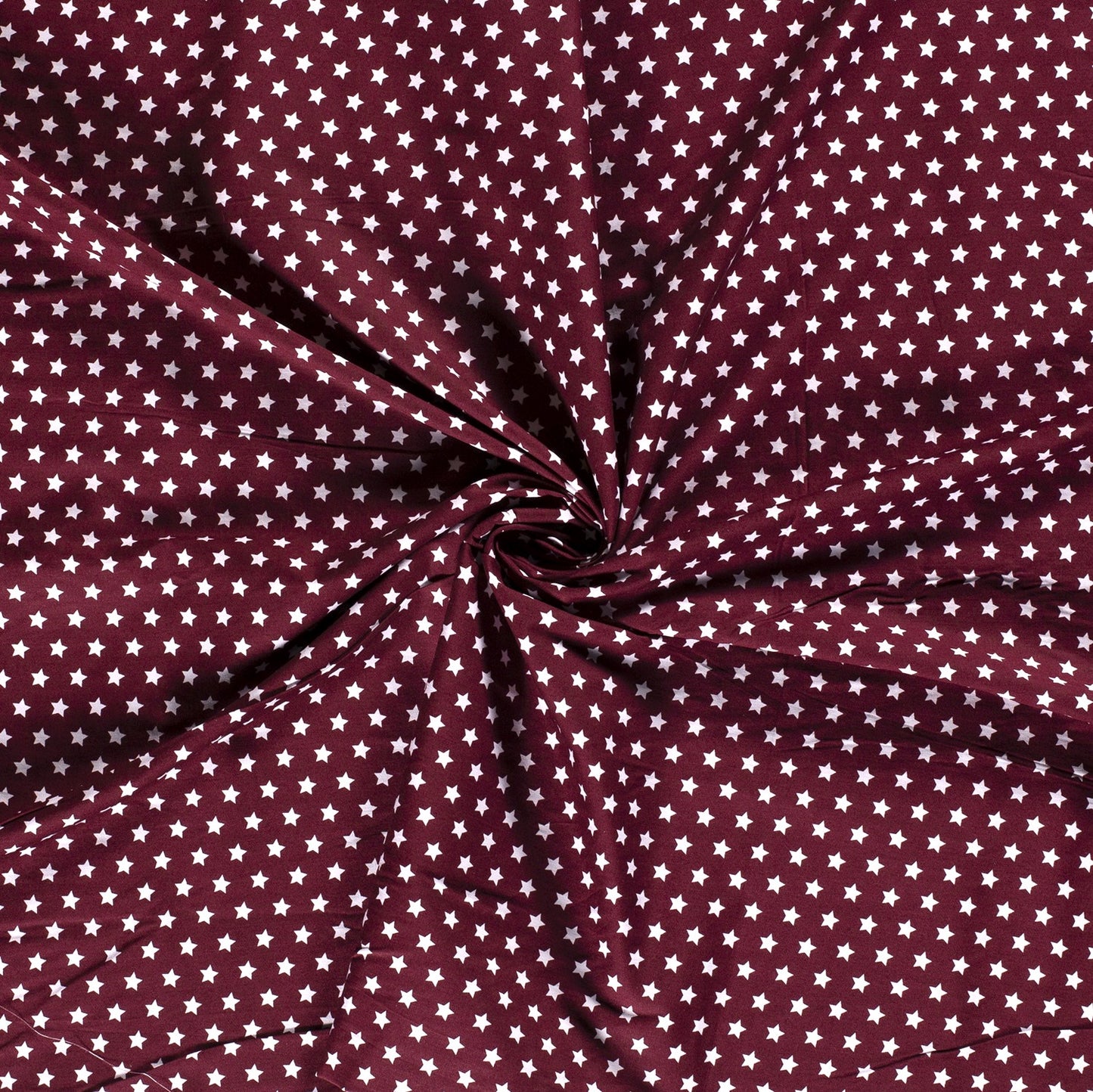 Tissu Popeline Coton Imprimé Etoile - 018