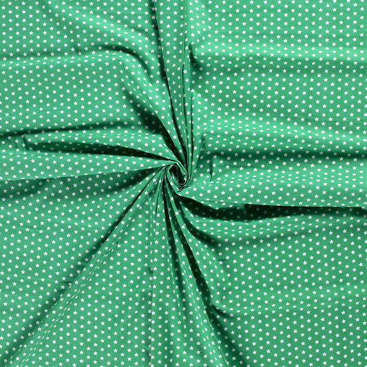 Tissu Popeline Coton Imprimé Etoile - 025