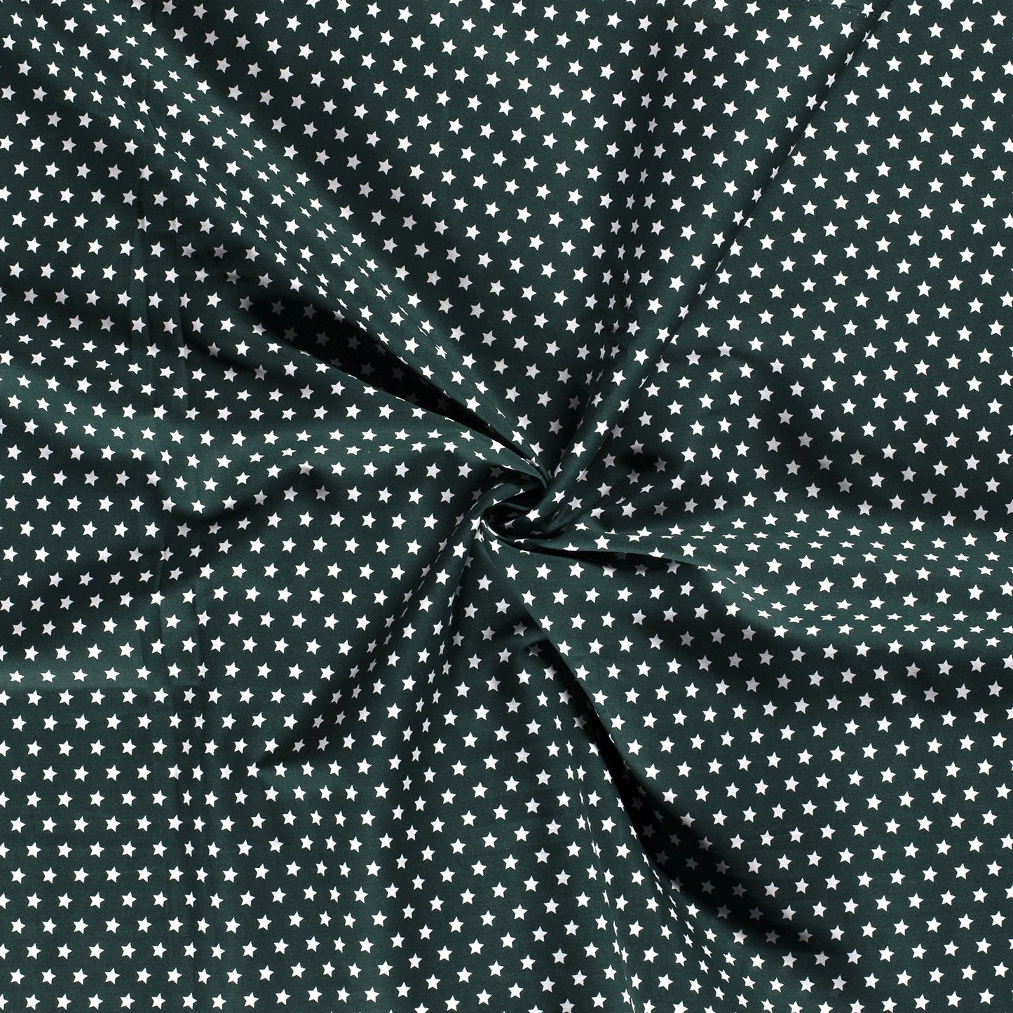 Tissu Popeline Coton Imprimé Etoile - 028