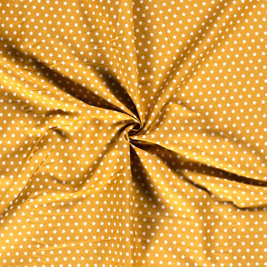 Tissu Popeline Coton Imprimé Etoile - 034