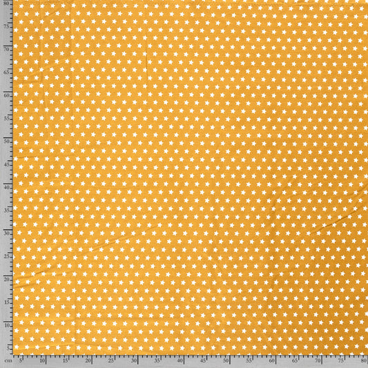 Tissu Popeline Coton Imprimé Etoile - 034