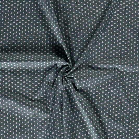 Tissu Popeline Coton Imprimé Etoile - 122
