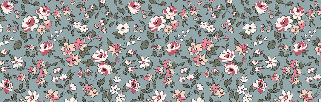 Tissu Coton Imprimé Leonie - 017