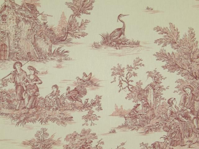 Tissu Coton Imprimé Pastorale - 034