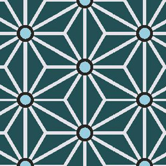 Tissu Coton Imprimé Arty Saki - 017