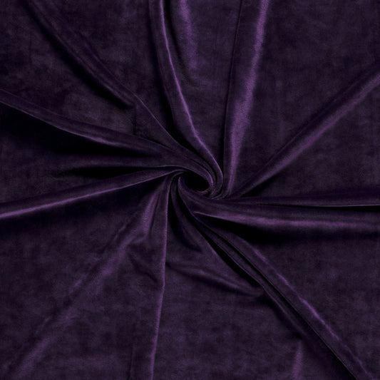Tissu Velours Polyester Elasthane - 044