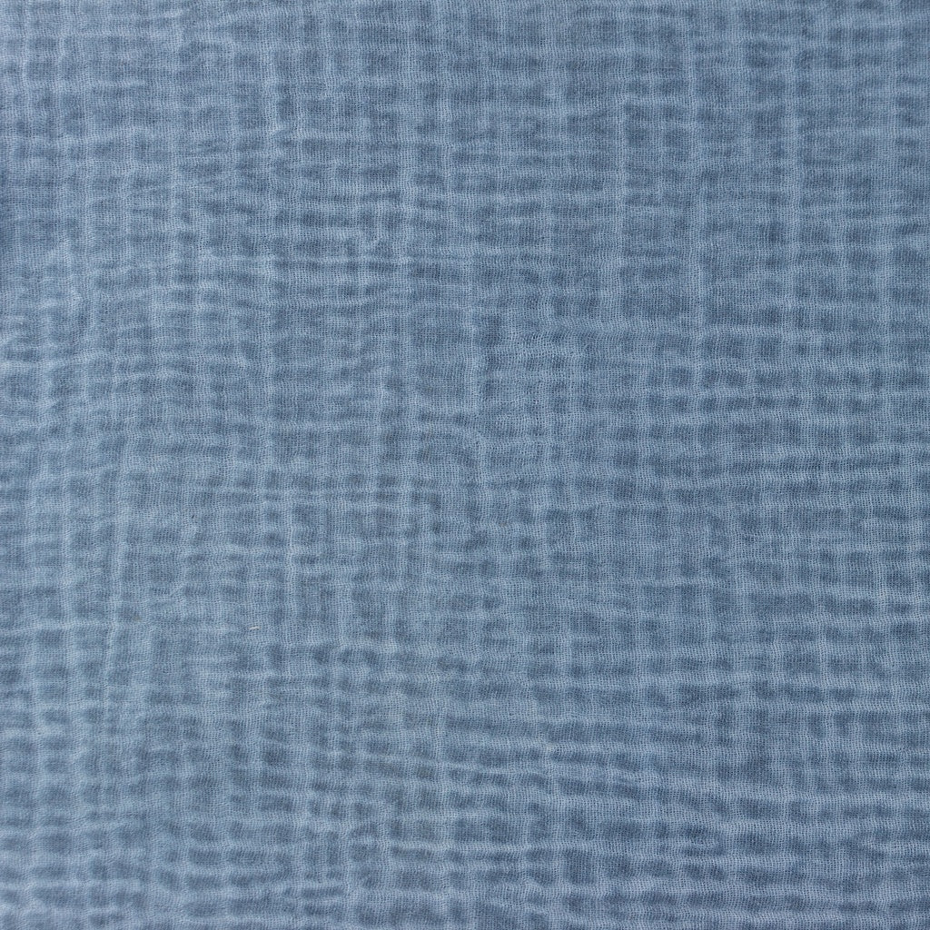 Tissu Double Gaze Dirty Wash - Jeans