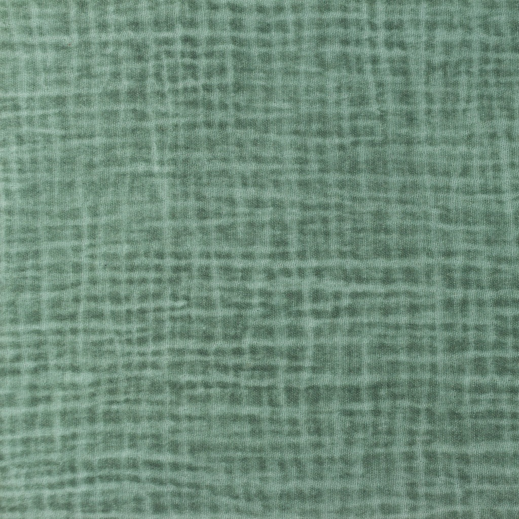 Tissu Double Gaze Dirty Wash - Menthe Foncé