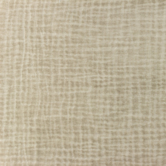 Tissu Double Gaze Dirty Wash - Sand