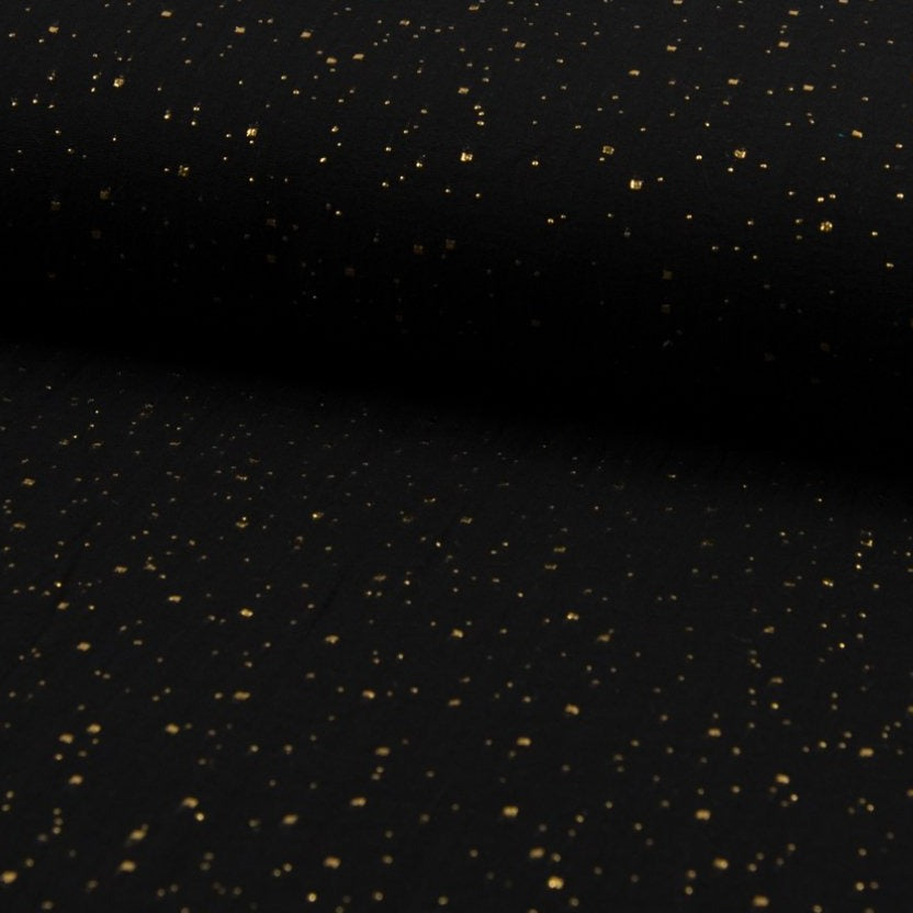 Tissu Double Gaze Glitter - 069