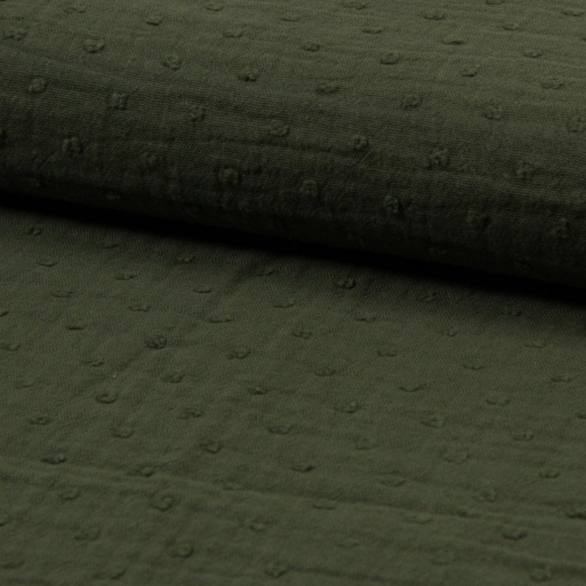 Tissu Double Gaze Plumetis - 027
