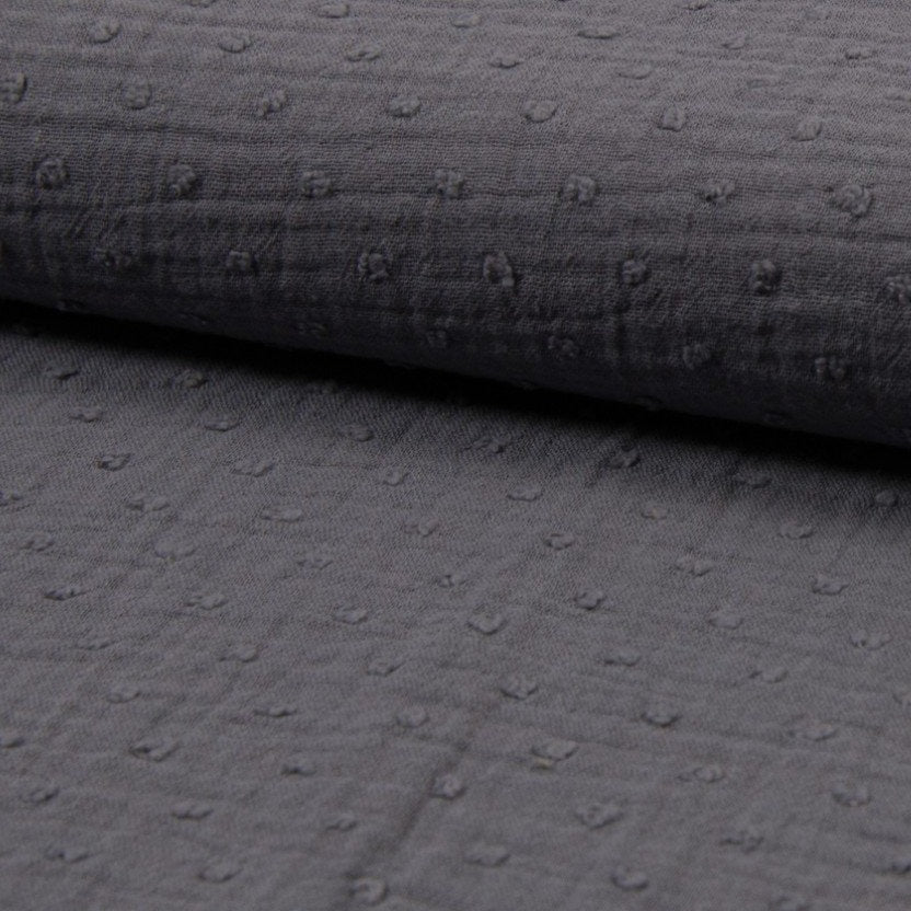 Tissu Double Gaze Plumetis - 068
