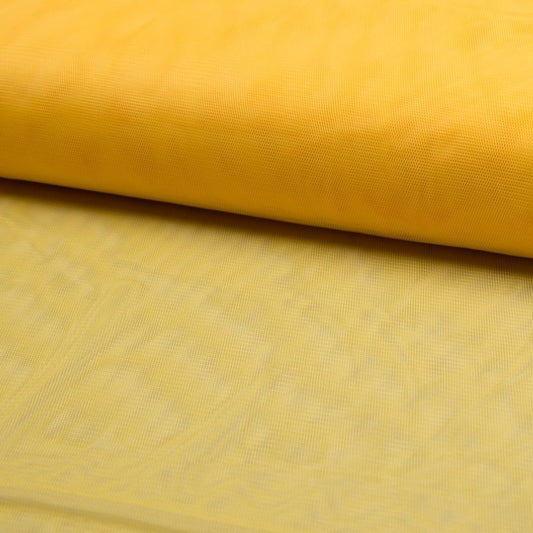 Tissu Tulle - Jaune d'or